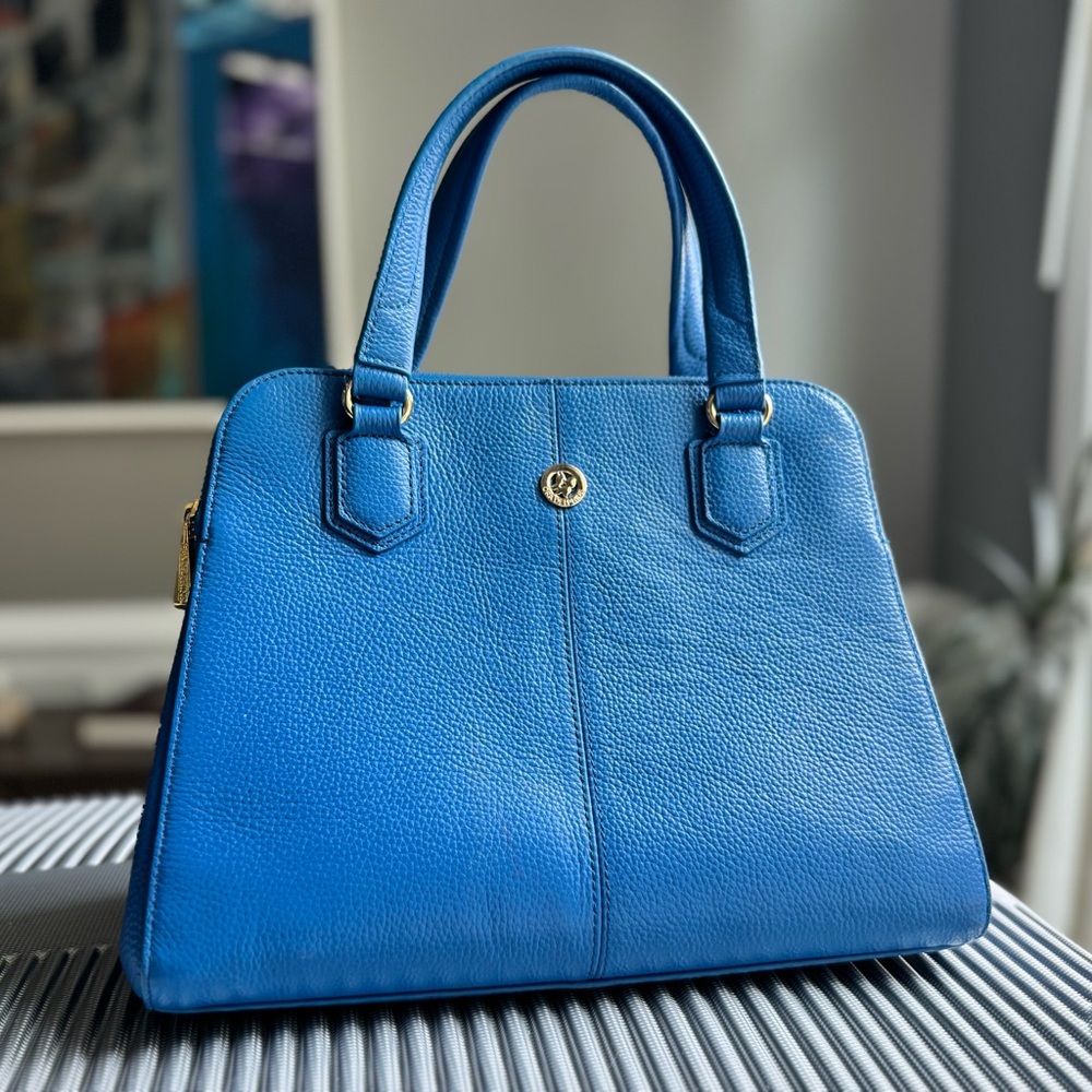 Ora Delphine Sky Blue Shoulder Tote /Top Handle Purse👜